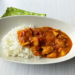 【チキントマトカレー】を作ったよ！