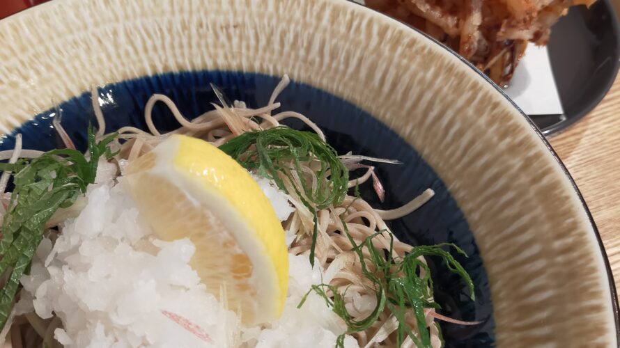 【蕎麦切りむら多】さんで白とうきびと玉葱のかき揚げをいただきました！