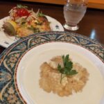 【NORD coffee】の白いとうもろこしスープとキッシュのセット